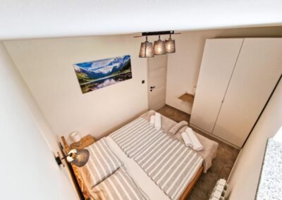 Double bedroom with a wardrobe at Grga's Villa